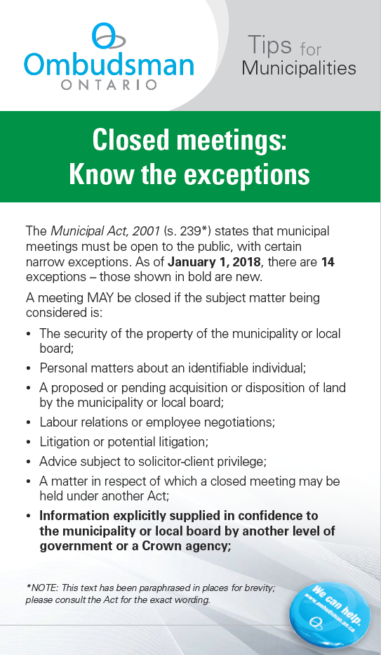 Brochures and Posters Ontario Ombudsman