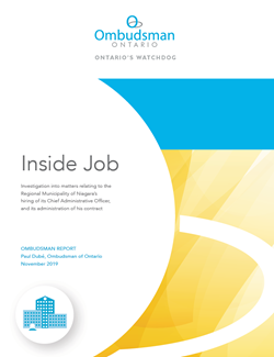 Cover of report "Inside Job"