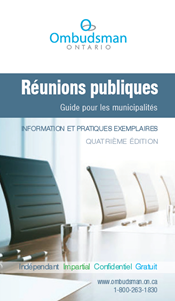 Lien au PDF du guide "Réunions publiques - Guide pour les municipalités"