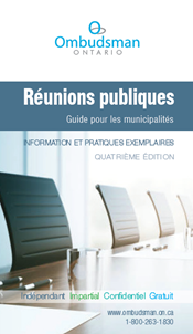 Lien au PDF du guide "Réunions publiques - Guide pour les municipalités"