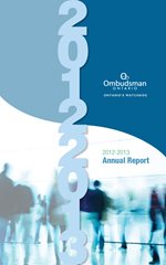 Cover of 2012-2013 Annual Report
