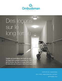 Couverture du rapport « Leçons sur le long terme »