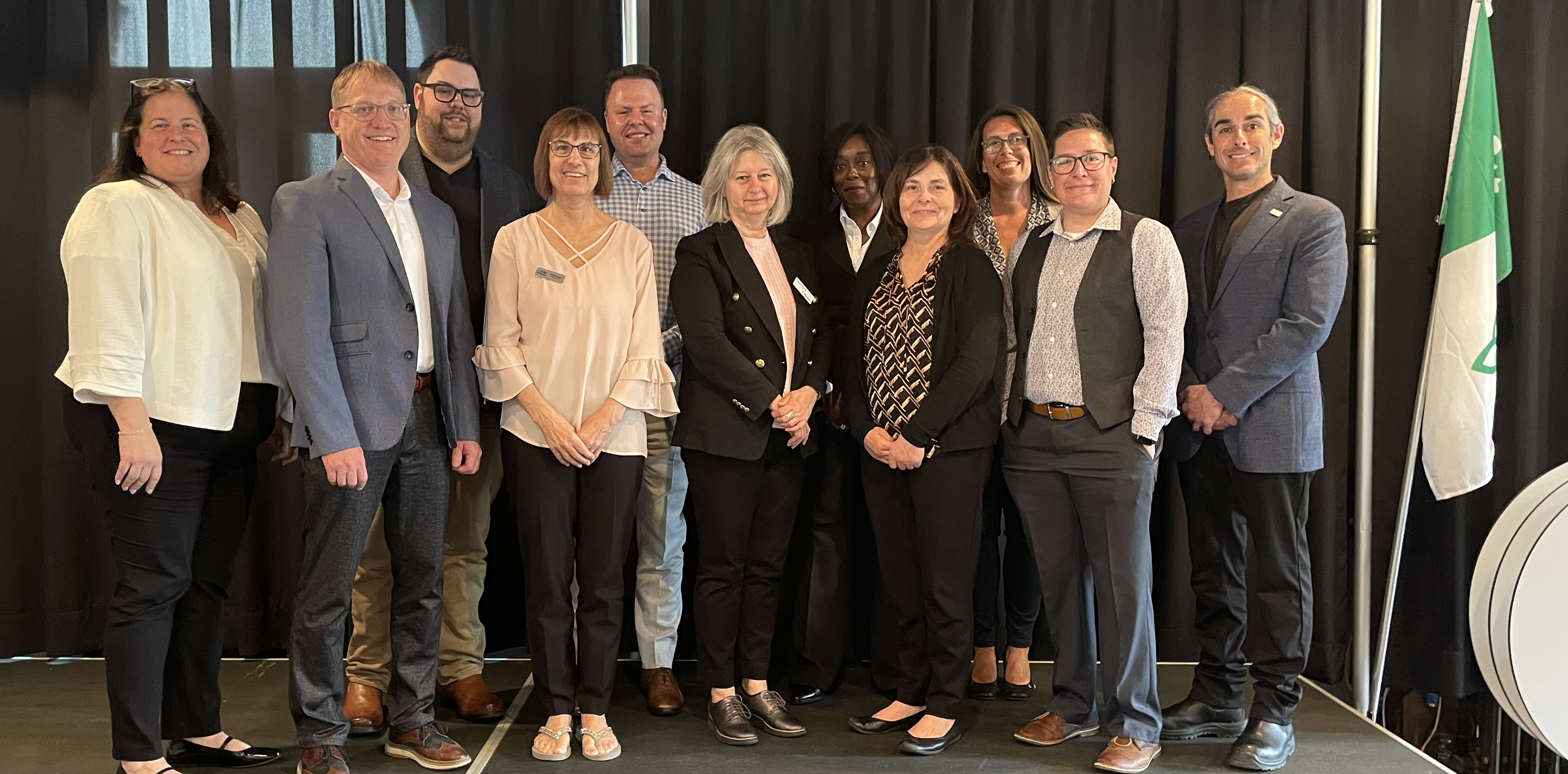Commissaire avec l'équipe de la Clé de la Baie