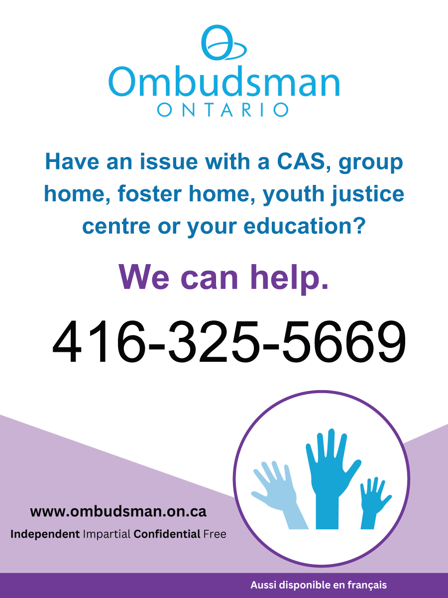 Children and Youth poster - Have an issue