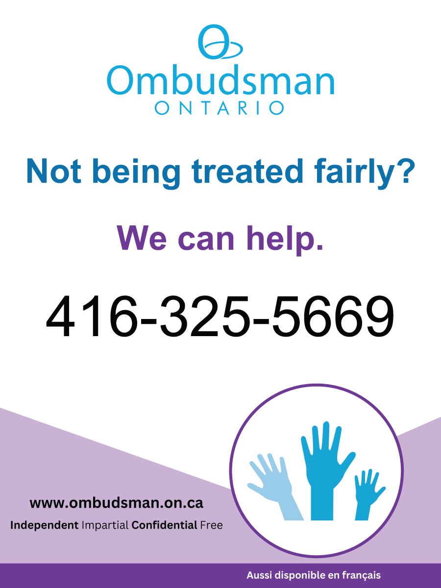 Children and Youth poster - Not being treated fairly