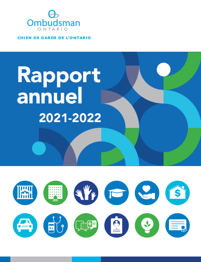 Couverture du Rapport annuel 2021-2022